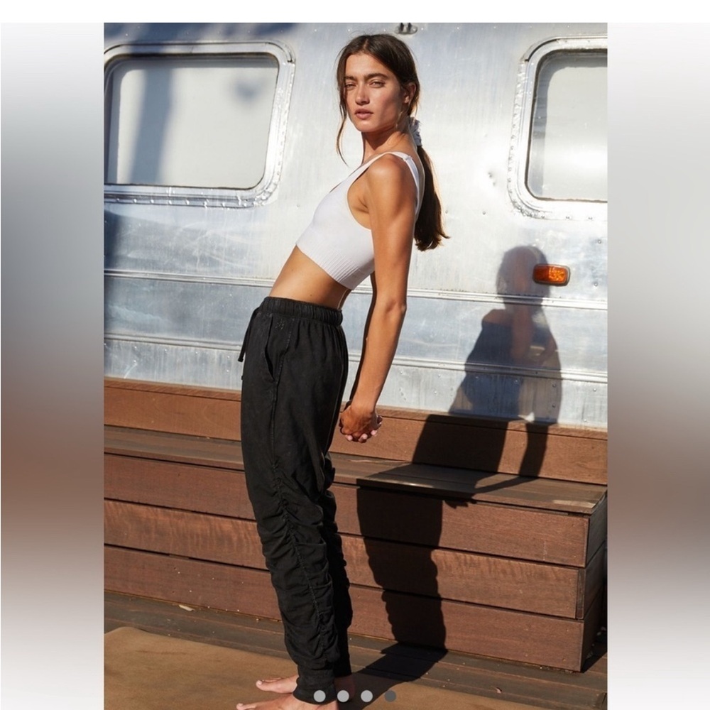 NWT Free People FP Movement Hot Shot Shirred Pants